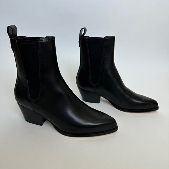 Michael kors Kinlee Leather Ankle Boot size 6 NEW IN BOX - Picture 1 of 15